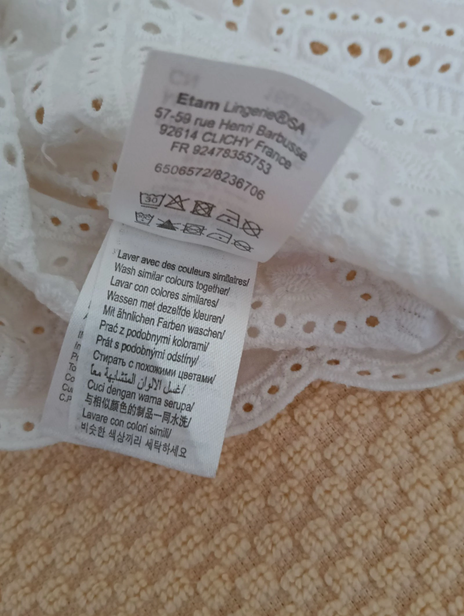 Etam witte blouse – photo 7